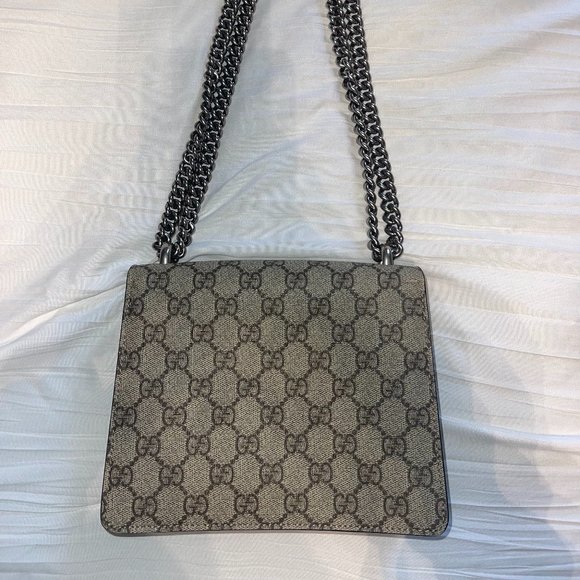 Gucci Dionysus GG Supreme mini bag taupe/black - Picture 4 of 7